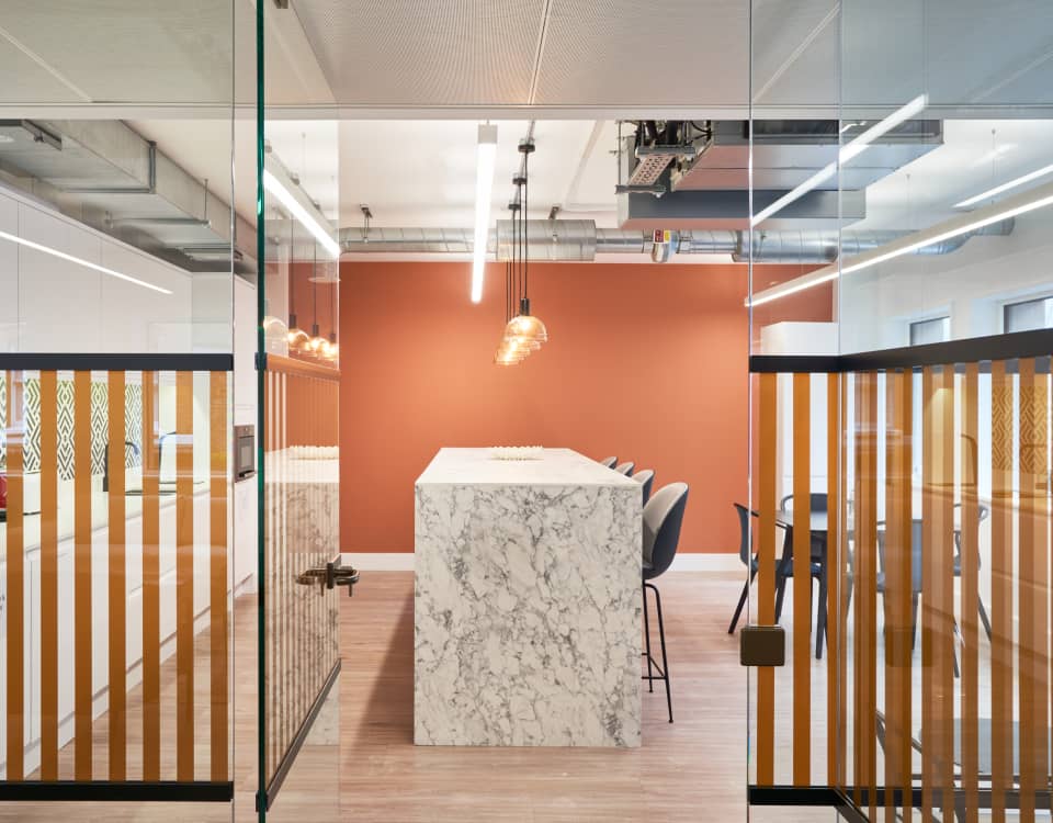 modern workspace design fit out for Brightbay by Cleo d&b