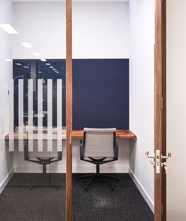 Coronation Case Study - London private meeting rooms design & build by Cleo